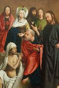 Geertgen Tot Sint Jans The resurrection of Lazarus Spain oil painting artist